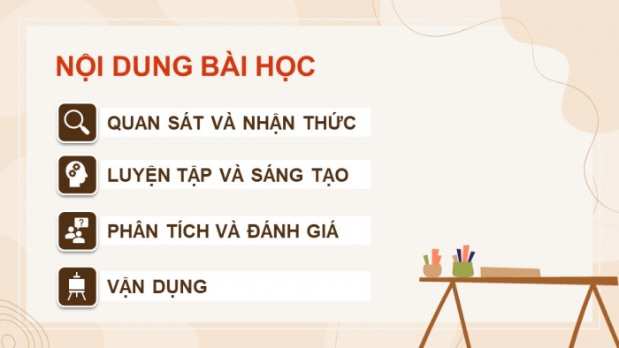 Giáo án điện tử chuyên đề Mĩ thuật 10 kết nối Bài 2: Thực hành vẽ khối cơ bản