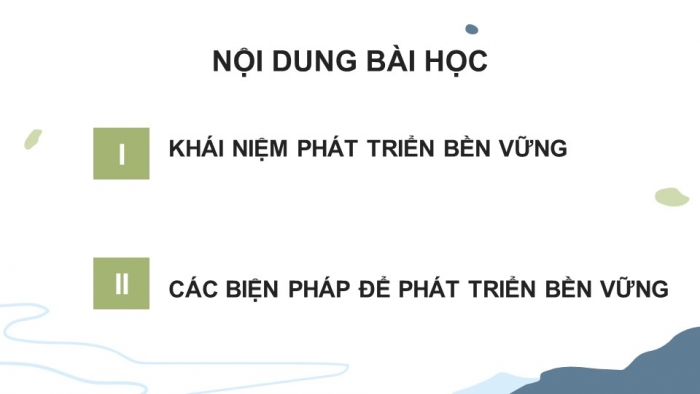 Giáo án điện tử Sinh học 12 chân trời Bài 28: Phát triển bền vững