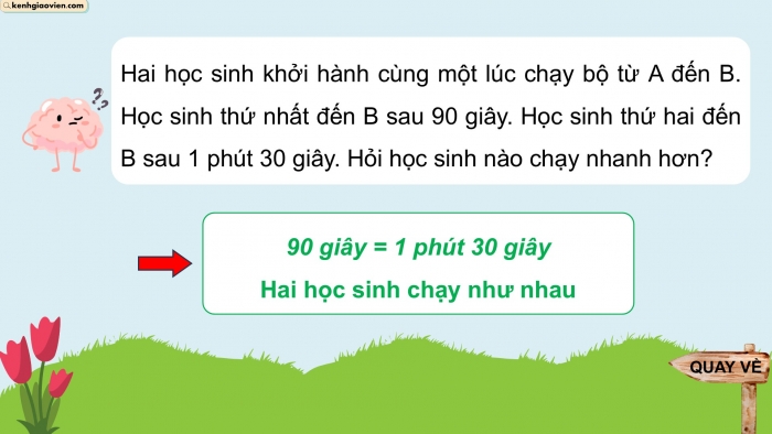 Giáo án PPT dạy thêm Toán 5 Chân trời bài 85: Thời gian