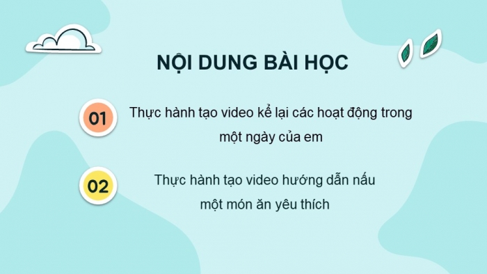 Giáo án điện tử Tin học 9 cánh diều Chủ đề E4 Bài 9: Thực hành tổng hợp