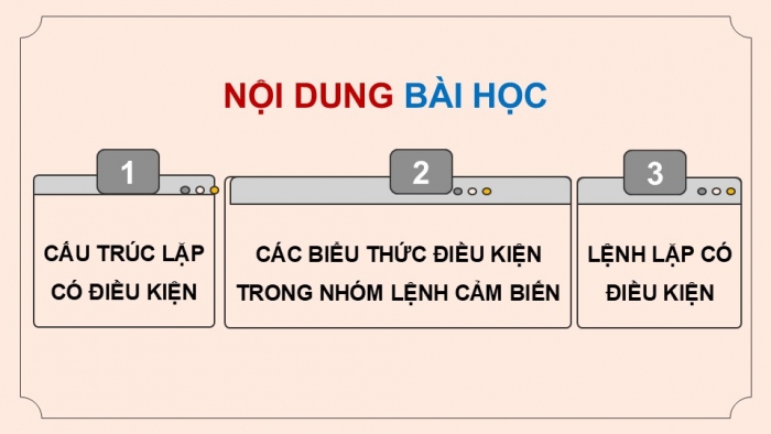 Giáo án điện tử Tin học 5 cánh diều Chủ đề F Bài 7: Cấu trúc lặp có điều kiện