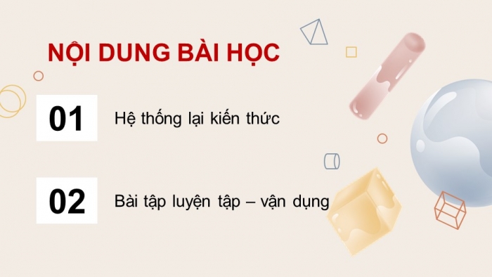 Giáo án PPT dạy thêm Toán 9 Kết nối bài 31: Hình trụ và hình nón