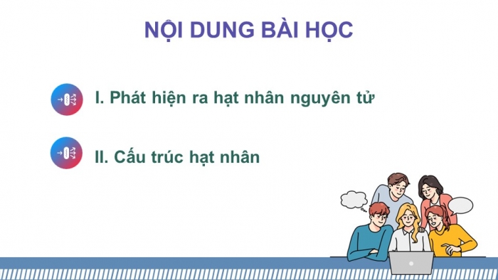 Giáo án điện tử Vật lí 12 cánh diều Bài 1: Cấu trúc hạt nhân