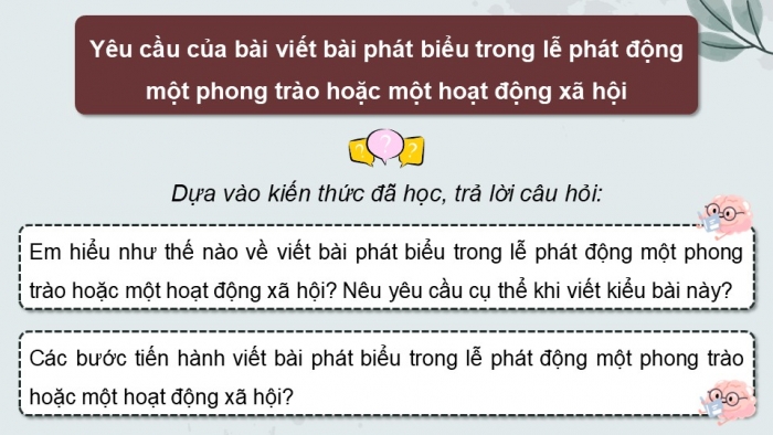 Giáo án PPT dạy thêm Ngữ văn 12 chân trời Bài 9: Viết báo cáo kết quả nghiên cứu về một vấn đề tự nhiên hoặc xã hội