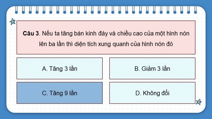 Giáo án PPT dạy thêm Toán 9 Chân trời bài tập cuối chương 10