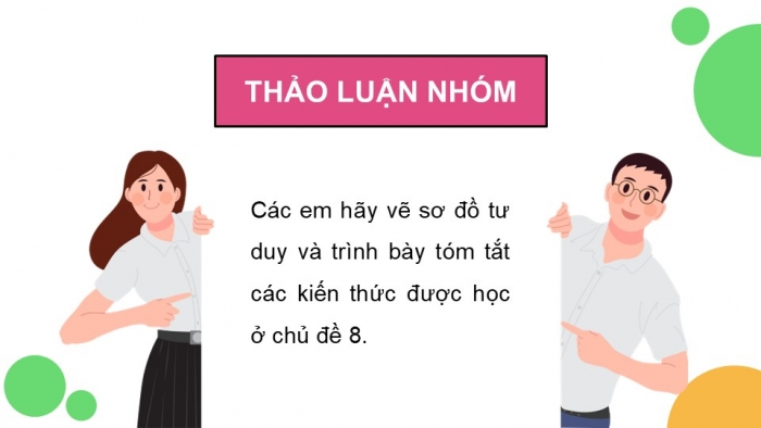 Giáo án điện tử Công nghệ 12 Điện - Điện tử Cánh diều Bài Ôn tập chủ đề 8