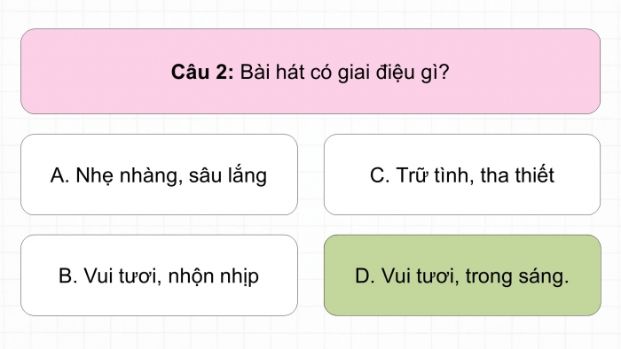 Giáo án điện tử Âm nhạc 5 cánh diều Tiết 28: Ôn tập bài hát Mưa rơi, Đọc nhạc Bài đọc nhạc số 4