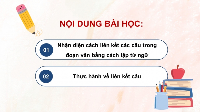 Giáo án điện tử Tiếng Việt 5 chân trời Bài 3: Liên kết các câu trong đoạn văn bằng cách lặp từ ngữ