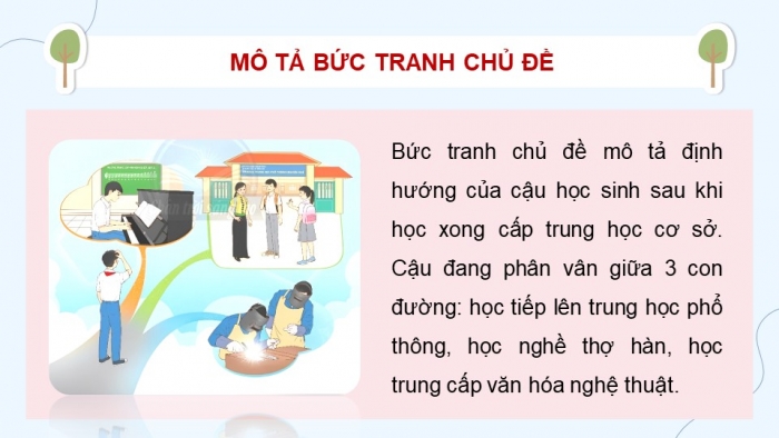 Giáo án điện tử Hoạt động trải nghiệm 9 chân trời bản 2 Chủ đề 8 Tuần 31