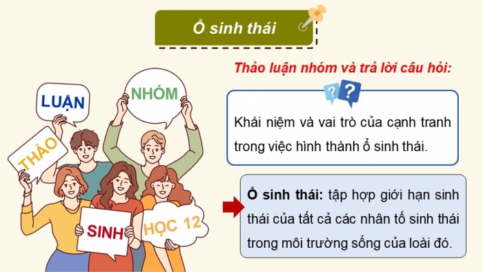 Giáo án điện tử Sinh học 12 chân trời Bài 23: Quần xã sinh vật (P2)