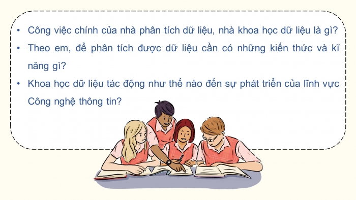 Giáo án điện tử Tin học ứng dụng 12 cánh diều Bài 2: Một số nghề khác trong ngành Công nghệ thông tin và một số nghề ứng dụng công nghệ thông tin (P2)