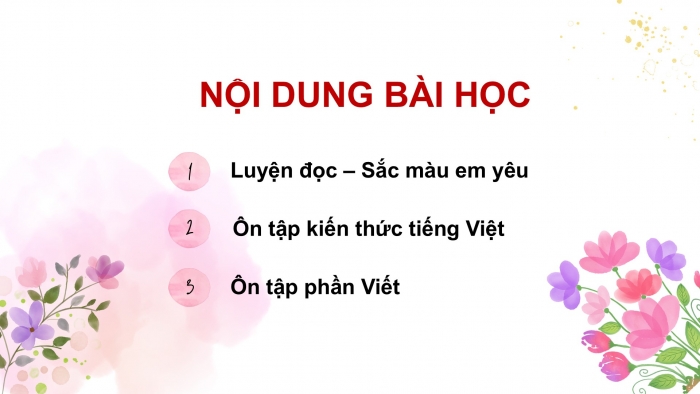 Giáo án PPT dạy thêm Tiếng Việt 5 cánh diều Bài 11: Sắc màu em yêu, Câu đơn và câu ghép, Luyện tập tả phong cảnh (Cách quan sát)