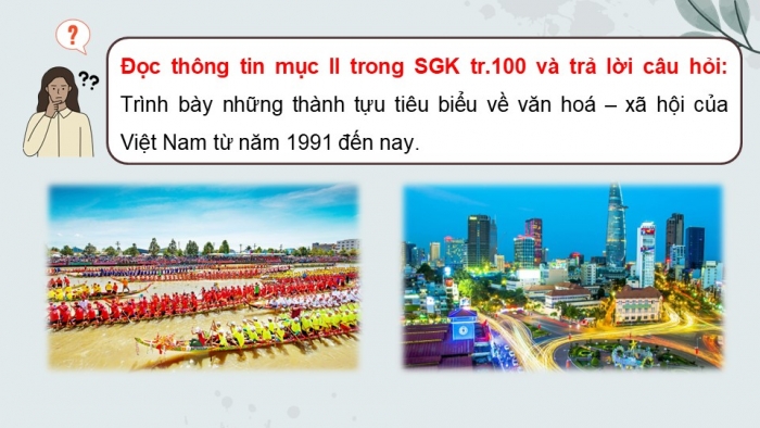 Giáo án điện tử Lịch sử 9 cánh diều Bài 20: Việt Nam từ năm 1991 đến nay (P2)