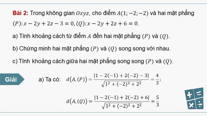 Giáo án PPT dạy thêm Toán 12 kết nối Bài 14: Phương trình mặt phẳng