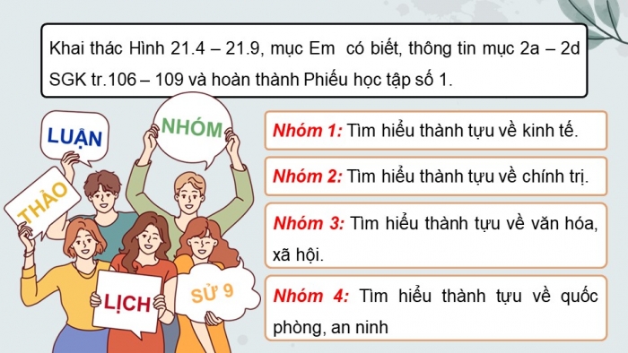 Giáo án điện tử Lịch sử 9 kết nối Bài 21: Việt Nam từ năm 1991 đến nay (P2)