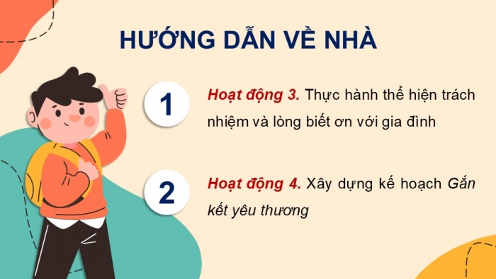 Giáo án điện tử Hoạt động trải nghiệm 5 cánh diều Chủ đề 7: Mái ấm gia đình - Tuần 26