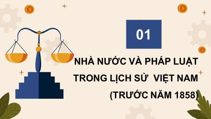 Giáo án điện tử chuyên đề Lịch sử 10 kết nối CĐ 3 P1: Nhà nước và pháp luật trong lịch sử Việt Nam (trước năm 1858)