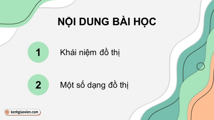 Giáo án điện tử chuyên đề Khoa học máy tính 12 chân trời Bài 3.1: Các khái niệm cơ bản của đồ thị