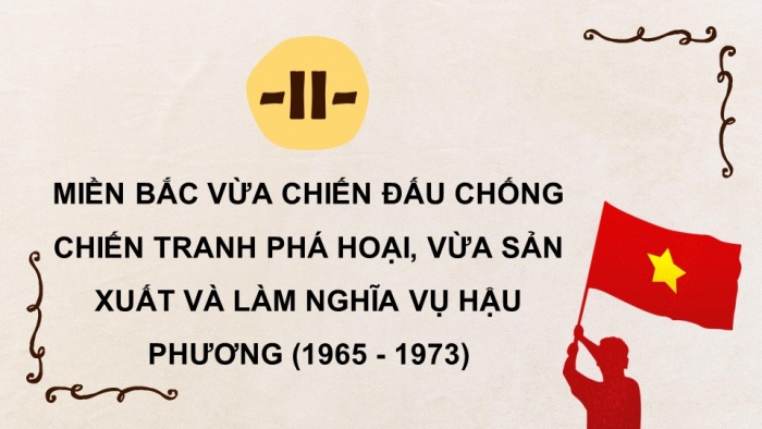 Giáo án điện tử Lịch sử 9 chân trời Bài 18: Việt Nam từ năm 1965 đến năm 1975 (P2)