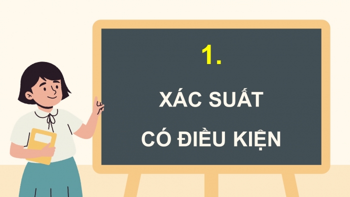 Giáo án điện tử Toán 12 chân trời Bài 1: Xác suất có điều kiện