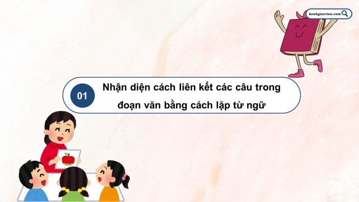 Giáo án điện tử Tiếng Việt 5 chân trời Bài 3: Liên kết các câu trong đoạn văn bằng cách lặp từ ngữ