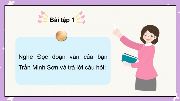 Giáo án điện tử Tiếng Việt 5 chân trời Bài 7: Đoạn văn giới thiệu về nhân vật trong một cuốn sách đã đọc