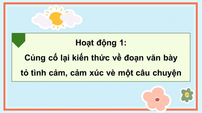 Giáo án điện tử Tiếng Việt 5 chân trời Bài Ôn tập cuối năm học (Tiết 4)