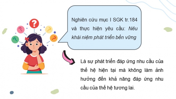 Giáo án điện tử Sinh học 12 chân trời Bài 28: Phát triển bền vững