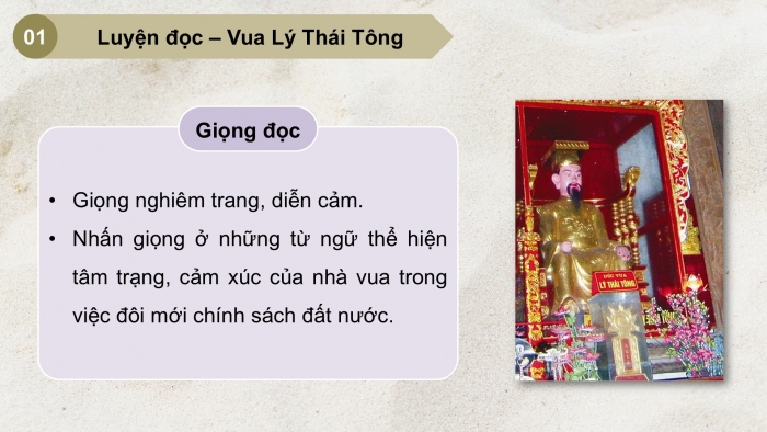 Giáo án PPT dạy thêm Tiếng Việt 5 cánh diều Bài 14: Vua Lý Thái Tông, Kể chuyện sáng tạo (Phát triển câu chuyện)