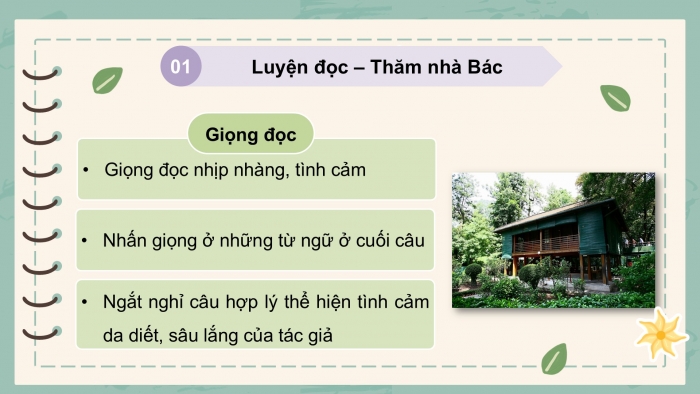 Giáo án PPT dạy thêm Tiếng Việt 5 cánh diều Bài 14: Thăm nhà Bác, Kể chuyện sáng tạo (Thay đổi cách mở đầu và kết thúc câu chuyện)