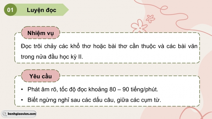 Giáo án PPT dạy thêm Tiếng Việt 5 cánh diều Bài 15: Ôn tập giữa học kì II (Tiết 2)