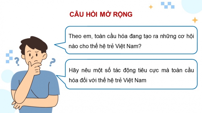 Giáo án điện tử Lịch sử 9 cánh diều Bài 21: Cách mạng khoa học - kĩ thuật và xu thế toàn cầu hóa (P3)