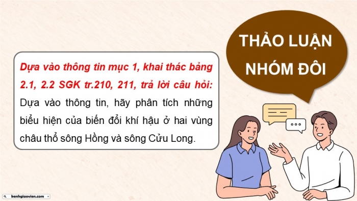 Giáo án điện tử Lịch sử 9 cánh diều Chủ đề chung 2: Văn minh châu thổ sông Hồng và sông Cửu Long (P2)