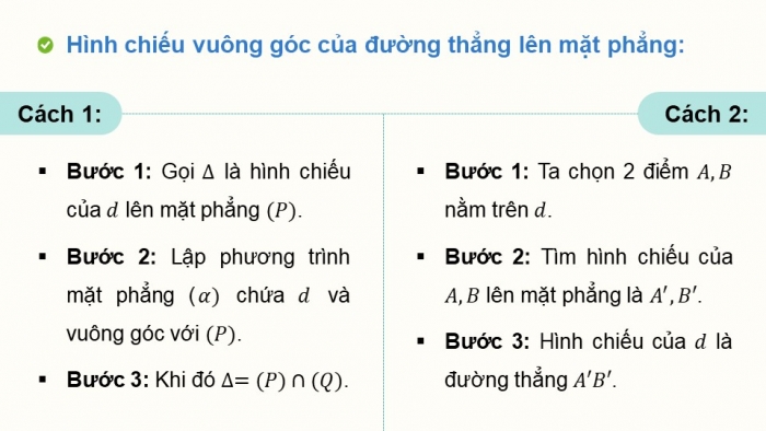 Giáo án PPT dạy thêm Toán 12 kết nối Bài 15: Phương trình đường thẳng trong không gian (P2)