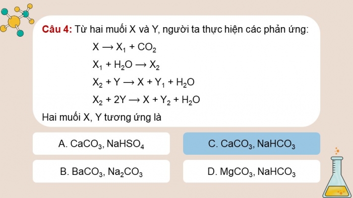 Giáo án điện tử Hoá học 12 chân trời Bài Ôn tập Chương 7