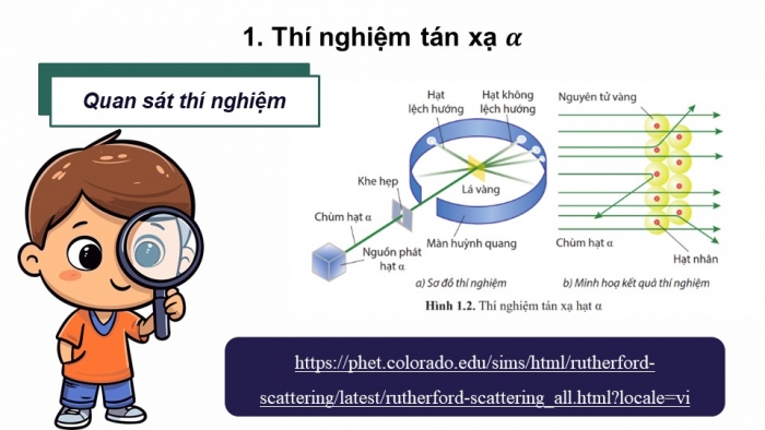 Giáo án điện tử Vật lí 12 cánh diều Bài 1: Cấu trúc hạt nhân