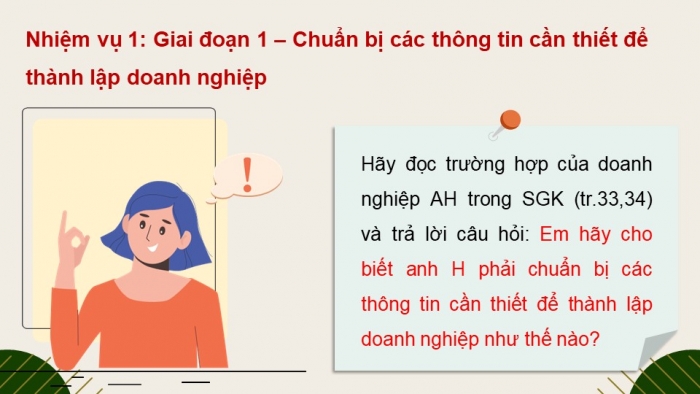 Giáo án điện tử chuyên đề Kinh tế pháp luật 10 kết nối Bài 5: Tổ chức, hoạt động của doanh nghiệp nhỏ