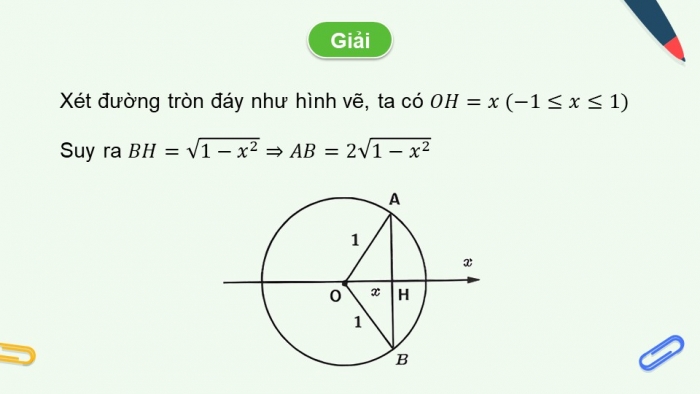 Giáo án PPT dạy thêm Toán 12 cánh diều Bài 4: Ứng dụng hình học của tích phân (P2)