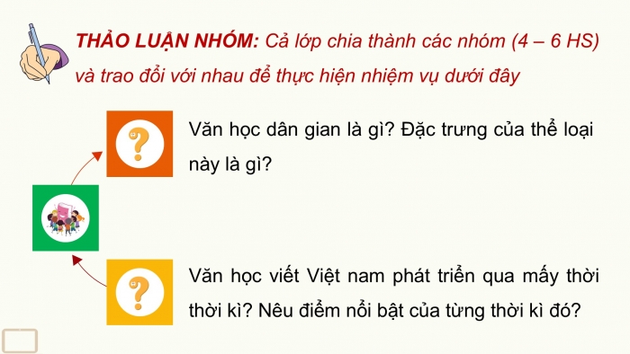 Giáo án PPT dạy thêm Ngữ văn 12 Cánh diều bài 10: Tổng kết lịch sử văn học