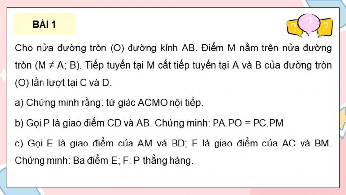Giáo án PPT dạy thêm Toán 9 Kết nối Bài tập ôn tập cuối năm (P2)