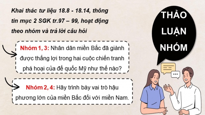 Giáo án điện tử Lịch sử 9 chân trời Bài 18: Việt Nam từ năm 1965 đến năm 1975 (P2)