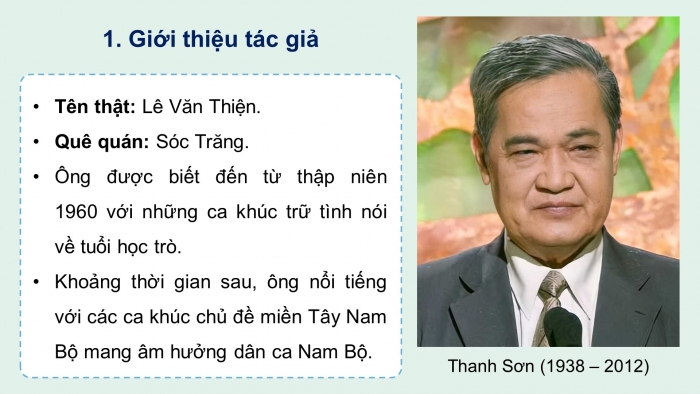 Giáo án điện tử Âm nhạc 5 cánh diều Tiết 31: Hát Em vẫn nhớ trường xưa