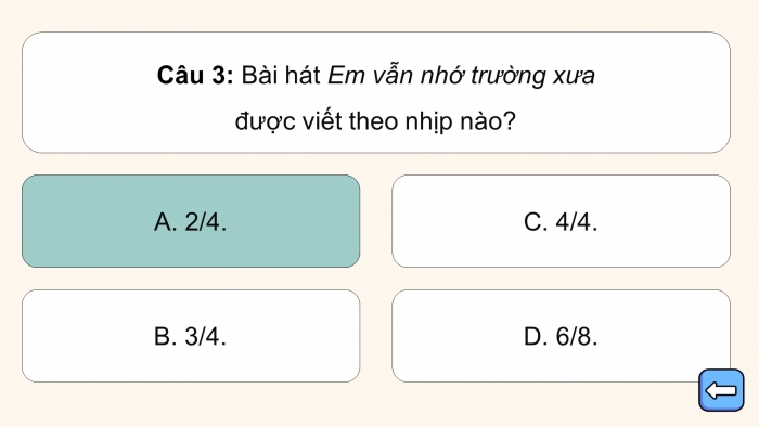 Giáo án điện tử Âm nhạc 5 cánh diều Tiết 32: Ôn tập bài hát Em vẫn nhớ trường xưa, Nhạc cụ Nhạc cụ thể hiện tiết tấu – Nhạc cụ thể hiện giai điệu