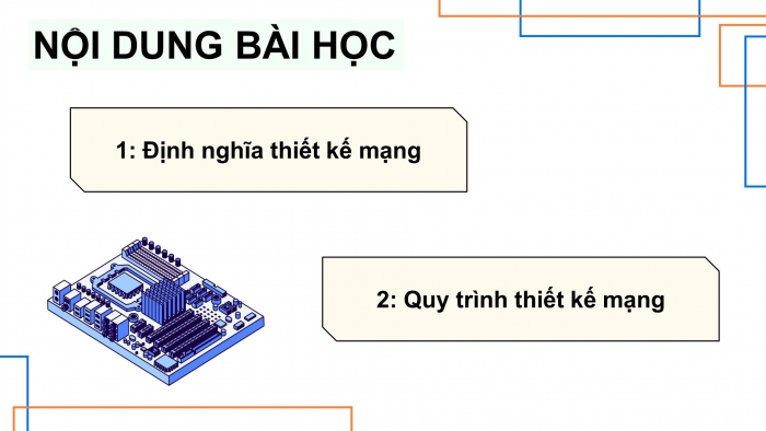 Giáo án điện tử Khoa học máy tính 12 cánh diều Bài 3: Thiết kế mạng LAN