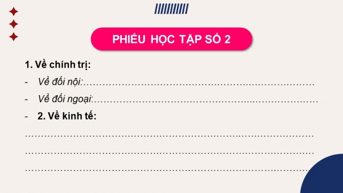 Giáo án điện tử Lịch sử 9 kết nối Bài 19: Trật tự thế giới mới từ năm 1991 đến nay. Liên bang Nga và nước Mỹ từ năm 1991 đến nay (P2)