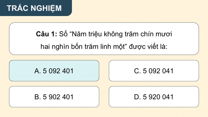 Giáo án PPT dạy thêm Toán 5 Chân trời bài 92: Ôn tập phép nhân, phép chia