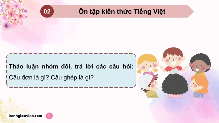 Giáo án PPT dạy thêm Tiếng Việt 5 cánh diều Bài 11: Sắc màu em yêu, Câu đơn và câu ghép, Luyện tập tả phong cảnh (Cách quan sát)