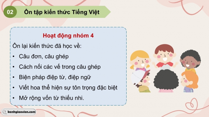 Giáo án PPT dạy thêm Tiếng Việt 5 cánh diều Bài 15: Ôn tập giữa học kì II (Tiết 2)