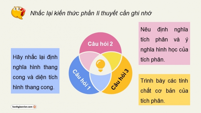 Giáo án PPT dạy thêm Toán 12 kết nối Bài 12: Tích phân