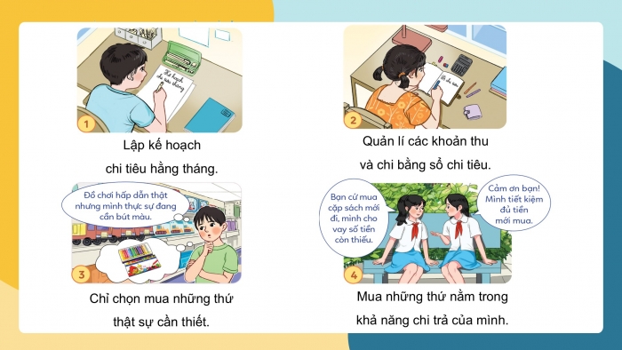 Giáo án điện tử Đạo đức 5 cánh diều Bài 12: Em sử dụng tiền hợp lí